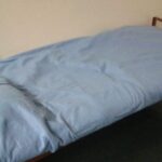 My cot at the homeless shelter